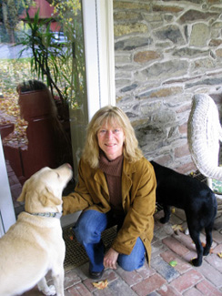 Rochelle Pripstein with dogs